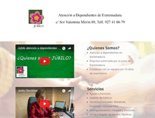 Tablet Screenshot of jubiloplasencia.com